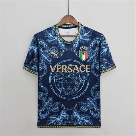 camisa azul versace hombre|polo versace.